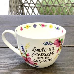 Portobello by Design Smile Jumbo mug cup new